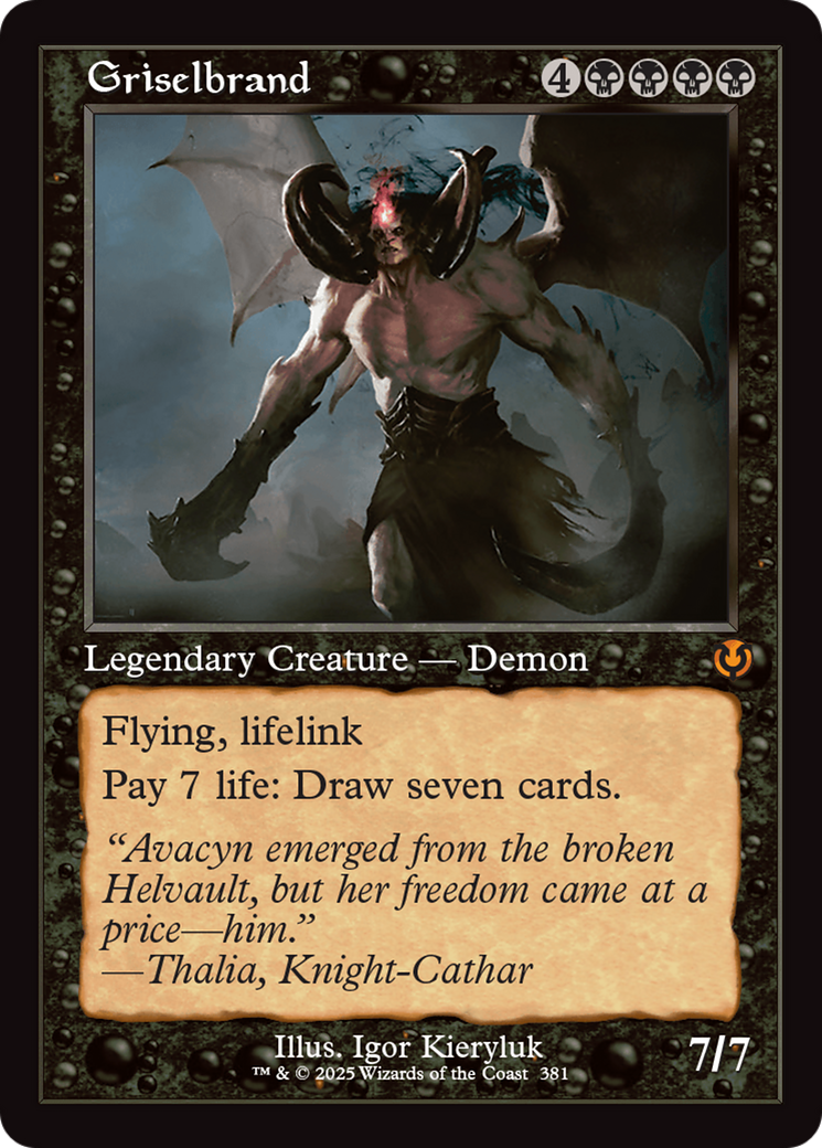Griselbrand (Retro Frame) (381) [Innistrad Remastered] foil - Deck Out Gaming