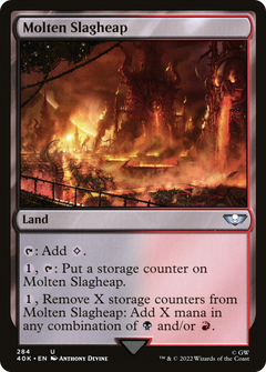 Molten Slagheap (284) [Warhammer 40,000 Commander] - Deck Out Gaming