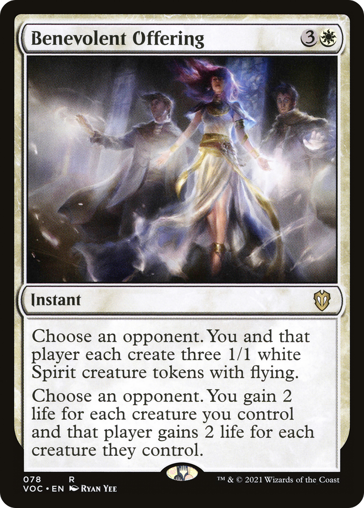 Benevolent Offering (78) [Commander: Innistrad: Crimson Vow] - Deck Out Gaming