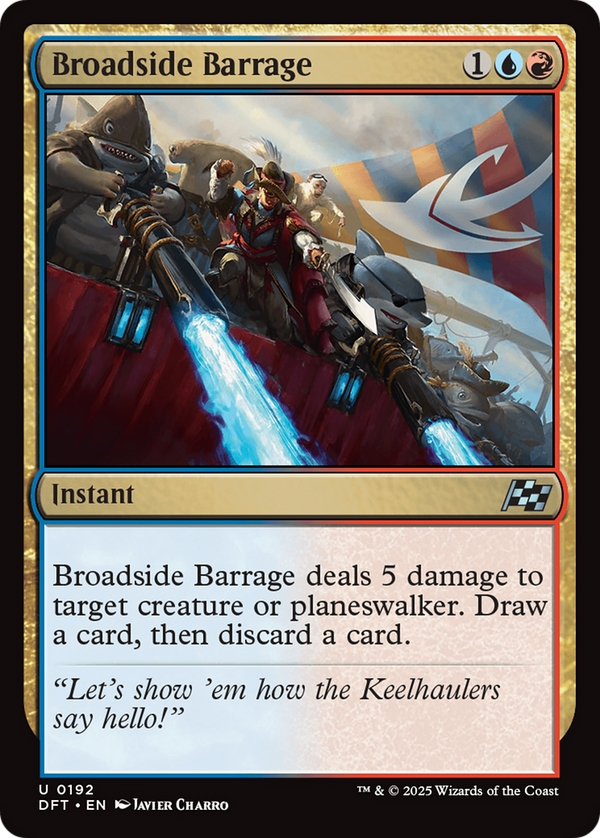 Broadside Barrage (192) [Aetherdrift] - Deck Out Gaming