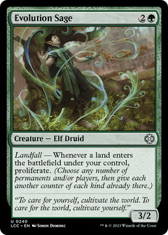 Evolution Sage (240) [The Lost Caverns of Ixalan Commander] - Deck Out Gaming