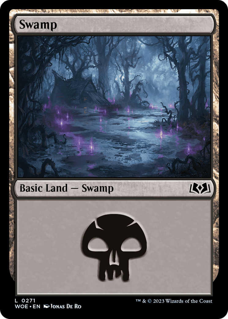 Swamp (0271) (271) [Wilds of Eldraine] foil - Deck Out Gaming