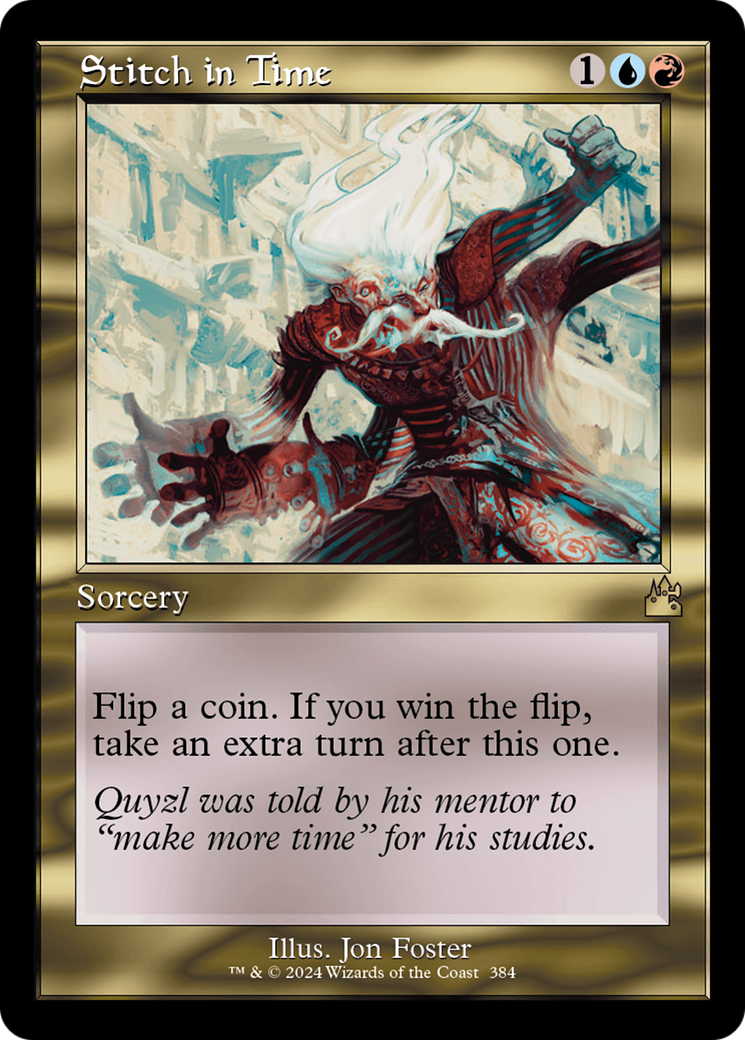 Stitch in Time (Retro Frame) (384) [Ravnica Remastered] - Deck Out Gaming