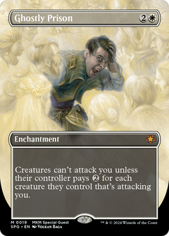 Ghostly Prison (Borderless) (19) [Special Guests] foil - Deck Out Gaming