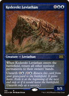 Kederekt Leviathan (Foil Etched) (431) [Double Masters 2022] foil - Deck Out Gaming