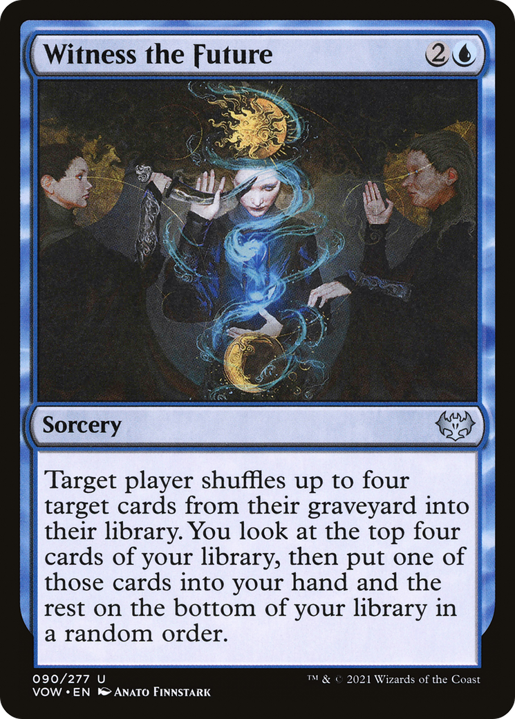 Witness the Future (90) [Innistrad: Crimson Vow] foil - Deck Out Gaming