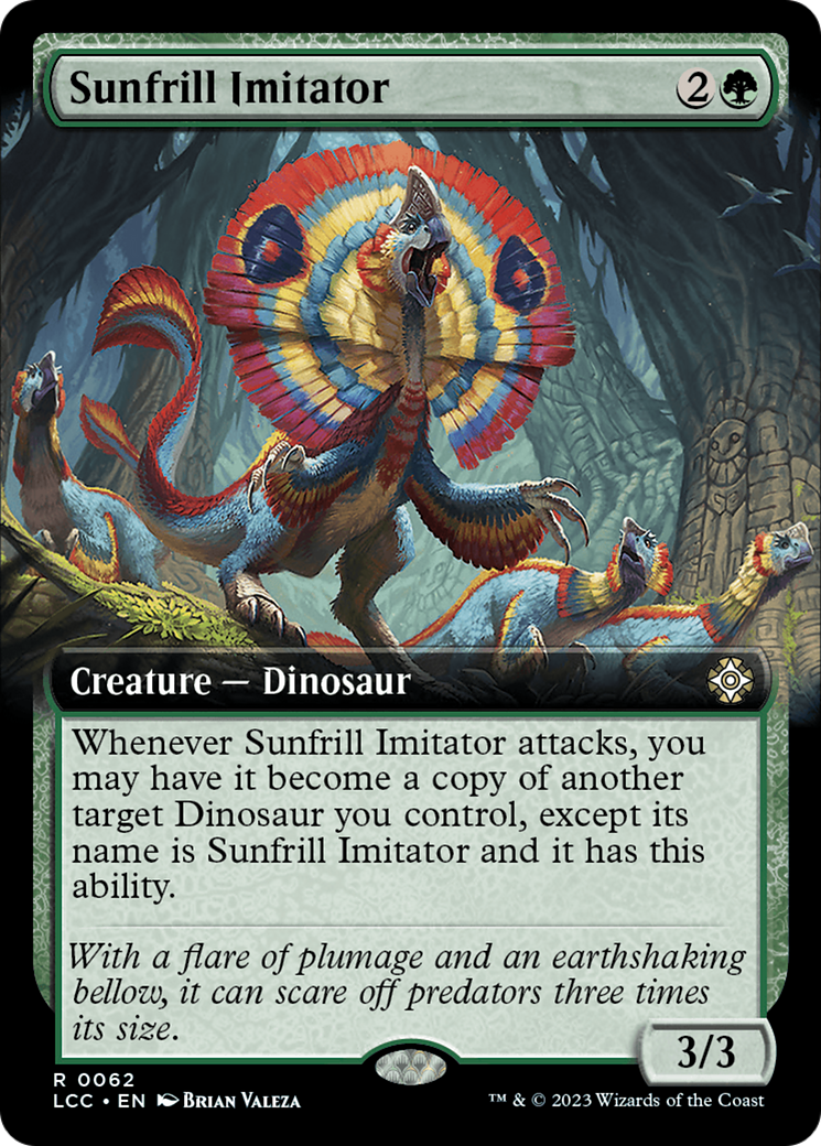 Sunfrill Imitator (Extended Art) (62) [The Lost Caverns of Ixalan Commander] - Deck Out Gaming