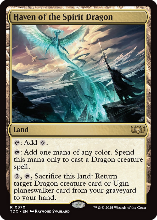 Haven of the Spirit Dragon (370) [Commander: Tarkir: Dragonstorm] - Deck Out Gaming