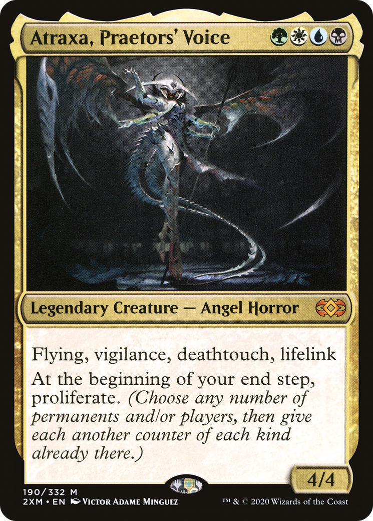 Atraxa, Praetors' Voice (190) [Double Masters] foil - Deck Out Gaming