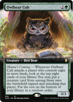 Owlbear Cub (Extended Art) (592) [Commander Legends: Battle for Baldur's Gate] - Deck Out Gaming
