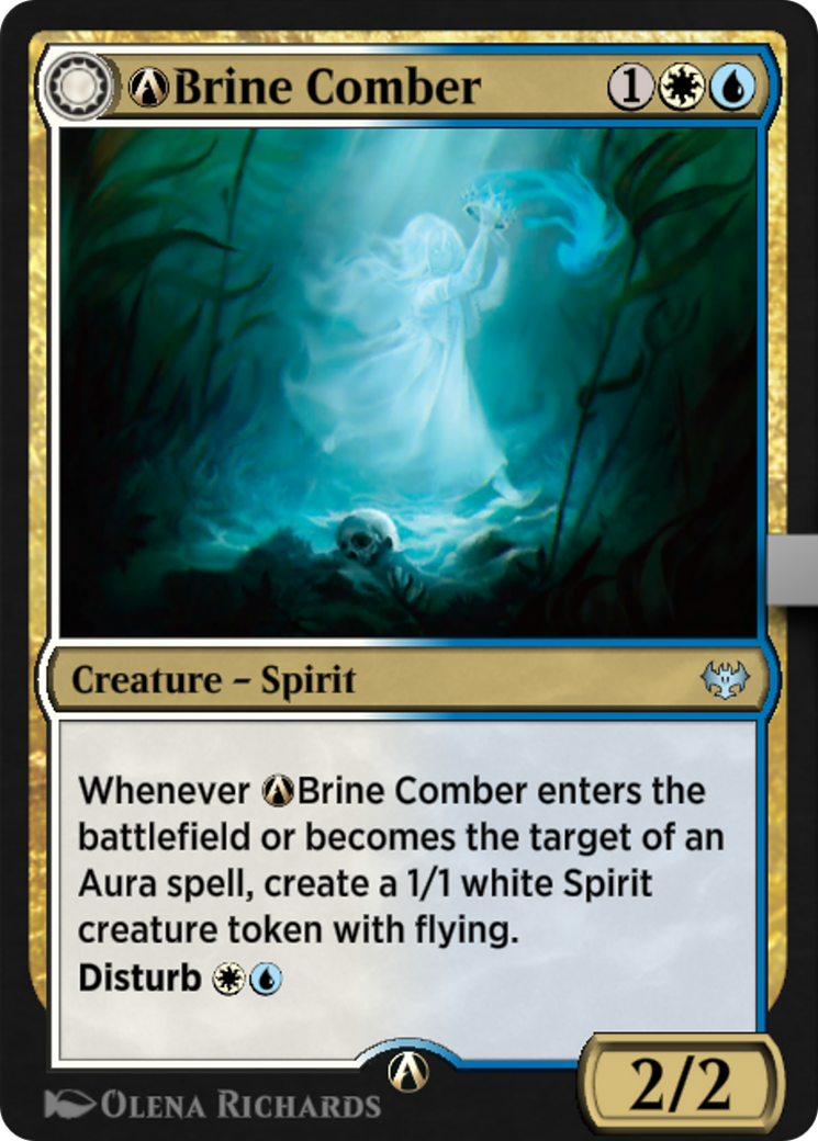 A-Brine Comber // A-Brinebound Gift (A-233) [Innistrad: Crimson Vow] - Deck Out Gaming