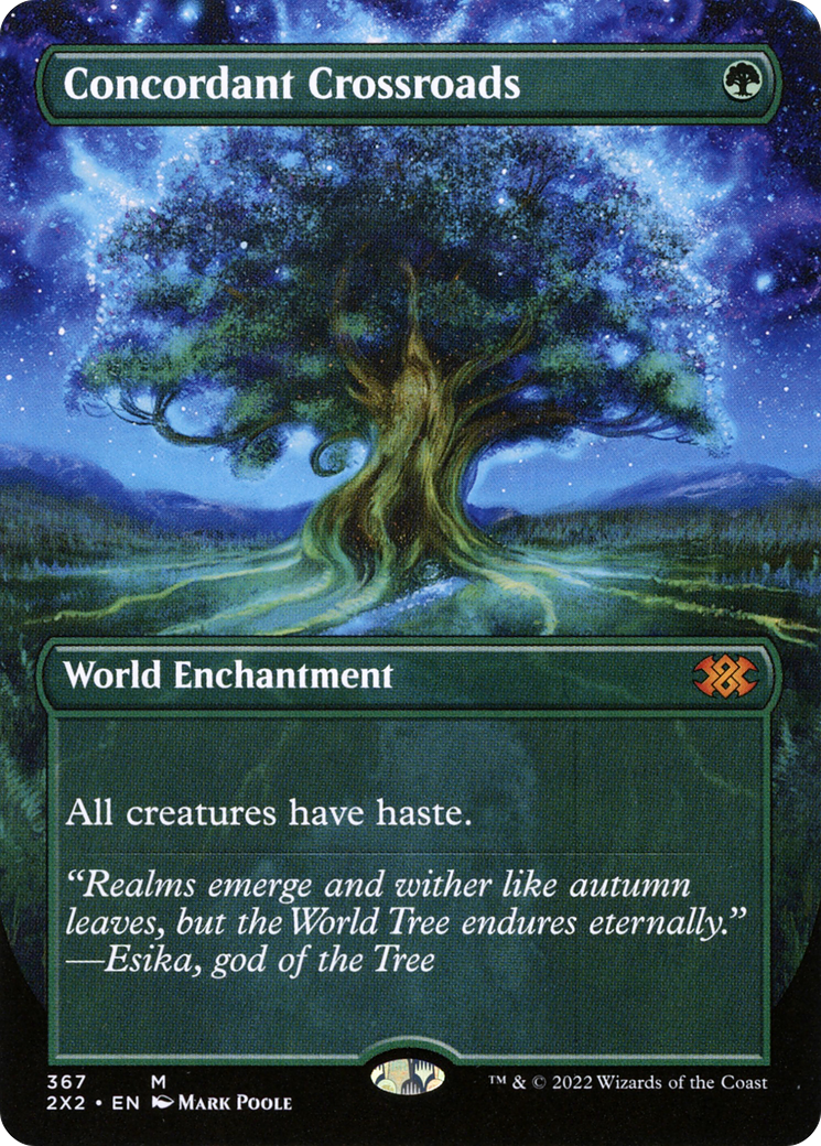 Concordant Crossroads (Borderless) (367) [Double Masters 2022] - Deck Out Gaming