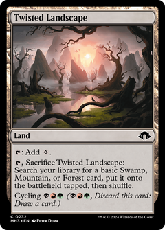 Twisted Landscape (232) [Modern Horizons 3] - Deck Out Gaming