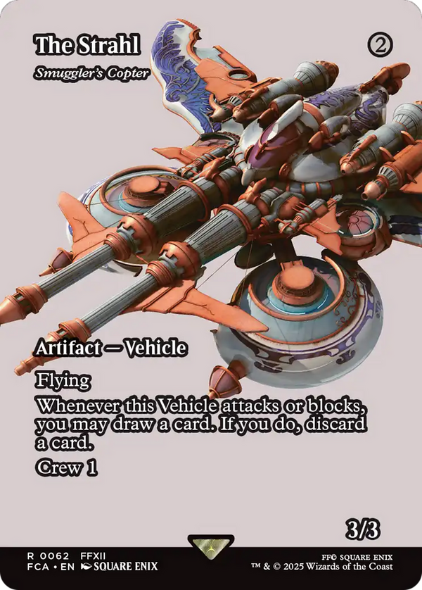 The Strahl - Smuggler's Copter (Showcase) (62) [FINAL FANTASY: Through the Ages] foil - Deck Out Gaming