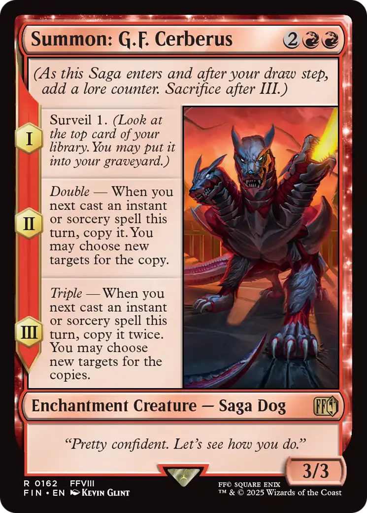 Summon: G.F. Cerberus (162) [FINAL FANTASY] - Deck Out Gaming