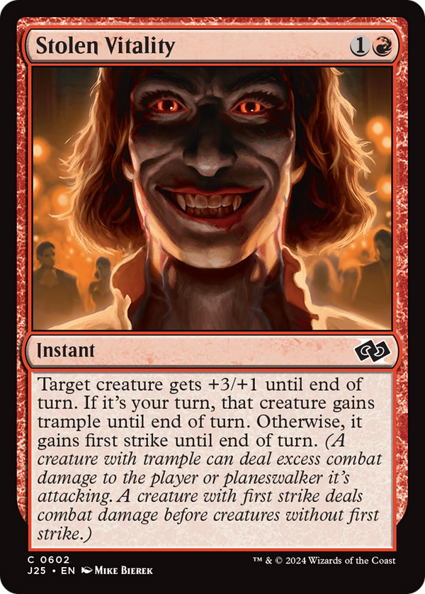 Stolen Vitality (602) [Foundations Jumpstart] - Deck Out Gaming