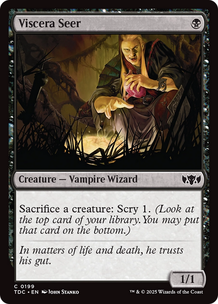 Viscera Seer (199) [Commander: Tarkir: Dragonstorm] - Deck Out Gaming