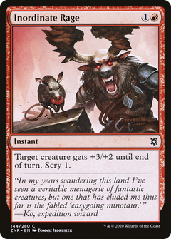 Inordinate Rage (144) [Zendikar Rising] - Deck Out Gaming