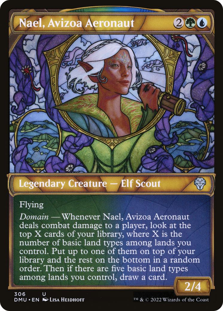 Nael, Avizoa Aeronaut (Showcase) (306) [Dominaria United] foil - Deck Out Gaming