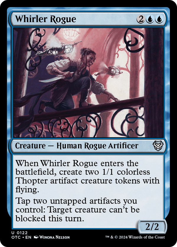 Whirler Rogue (122) [Outlaws of Thunder Junction Commander] - Deck Out Gaming