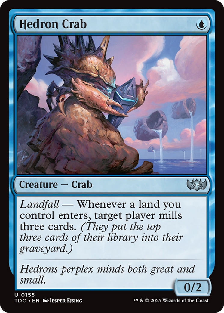 Hedron Crab (155) [Commander: Tarkir: Dragonstorm] - Deck Out Gaming