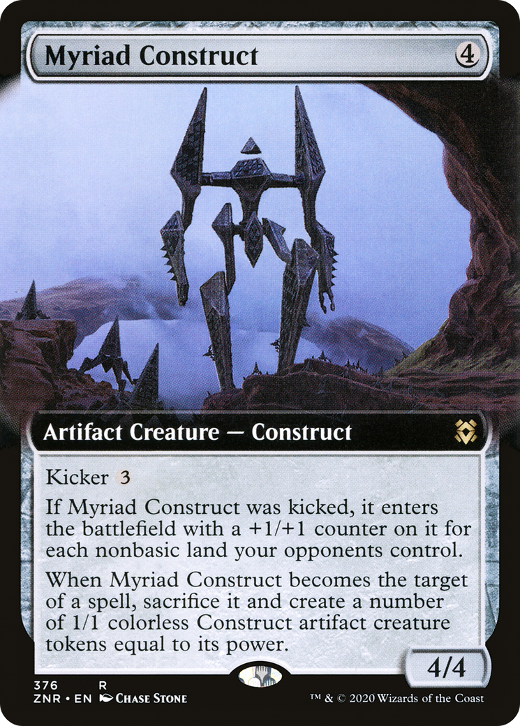 Myriad Construct (Extended Art) (376) [Zendikar Rising] - Deck Out Gaming