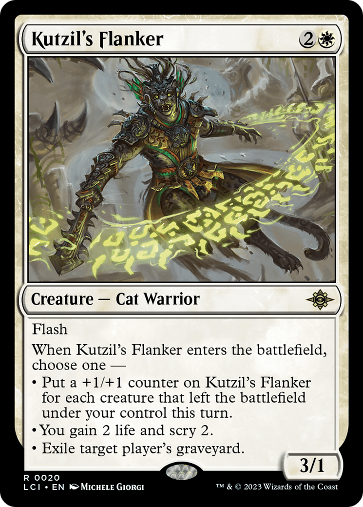 Kutzil's Flanker (20) [The Lost Caverns of Ixalan] foil - Deck Out Gaming