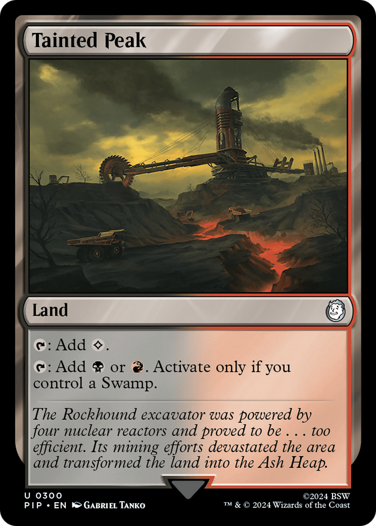 Tainted Peak (300) [Fallout] - Deck Out Gaming