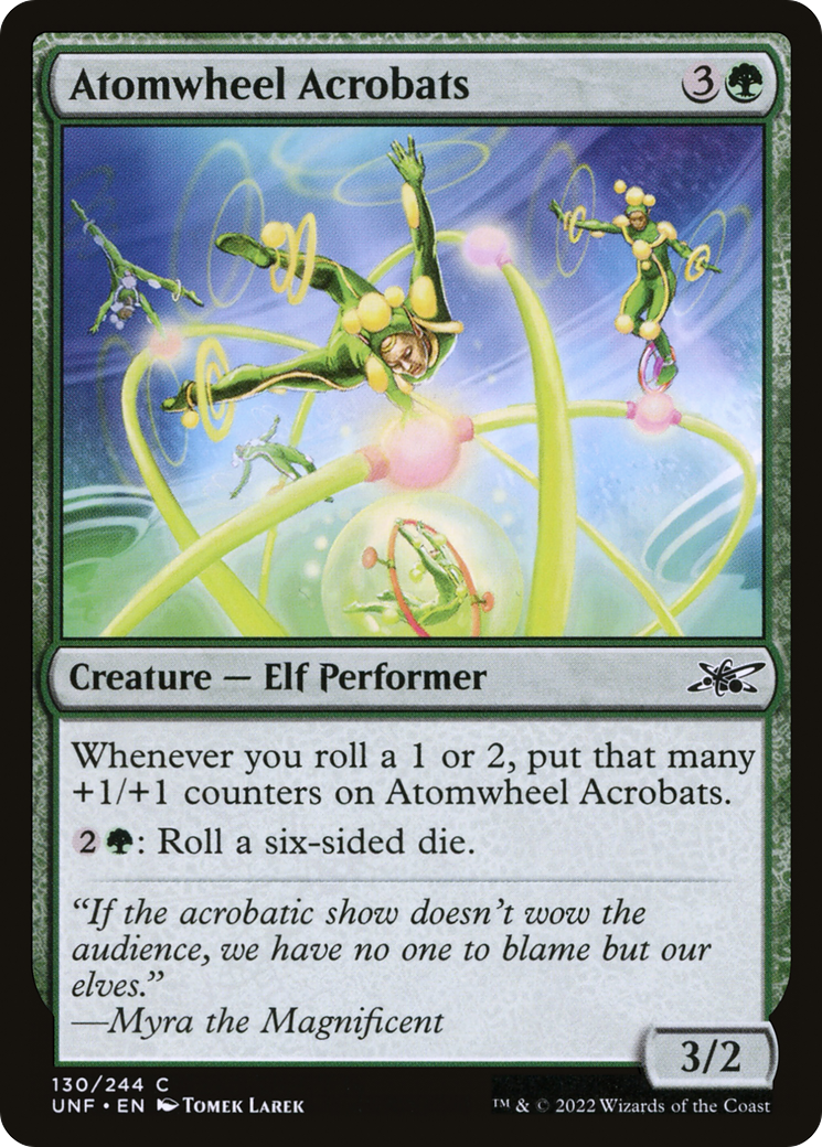 Atomwheel Acrobats (130) [Unfinity] - Deck Out Gaming