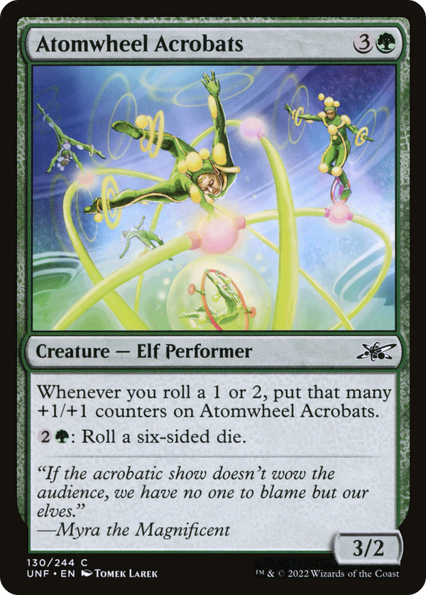 Atomwheel Acrobats (130) [Unfinity] - Deck Out Gaming