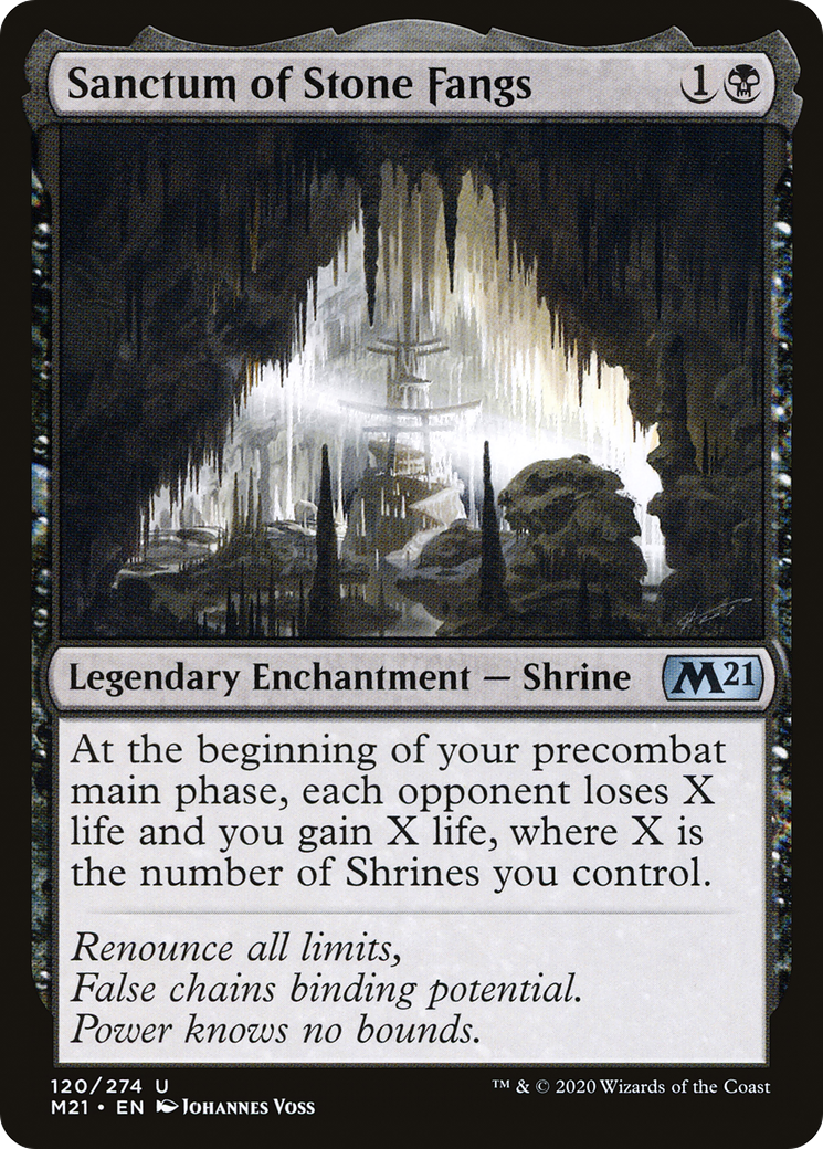 Sanctum of Stone Fangs (120) [Core Set 2021] - Deck Out Gaming