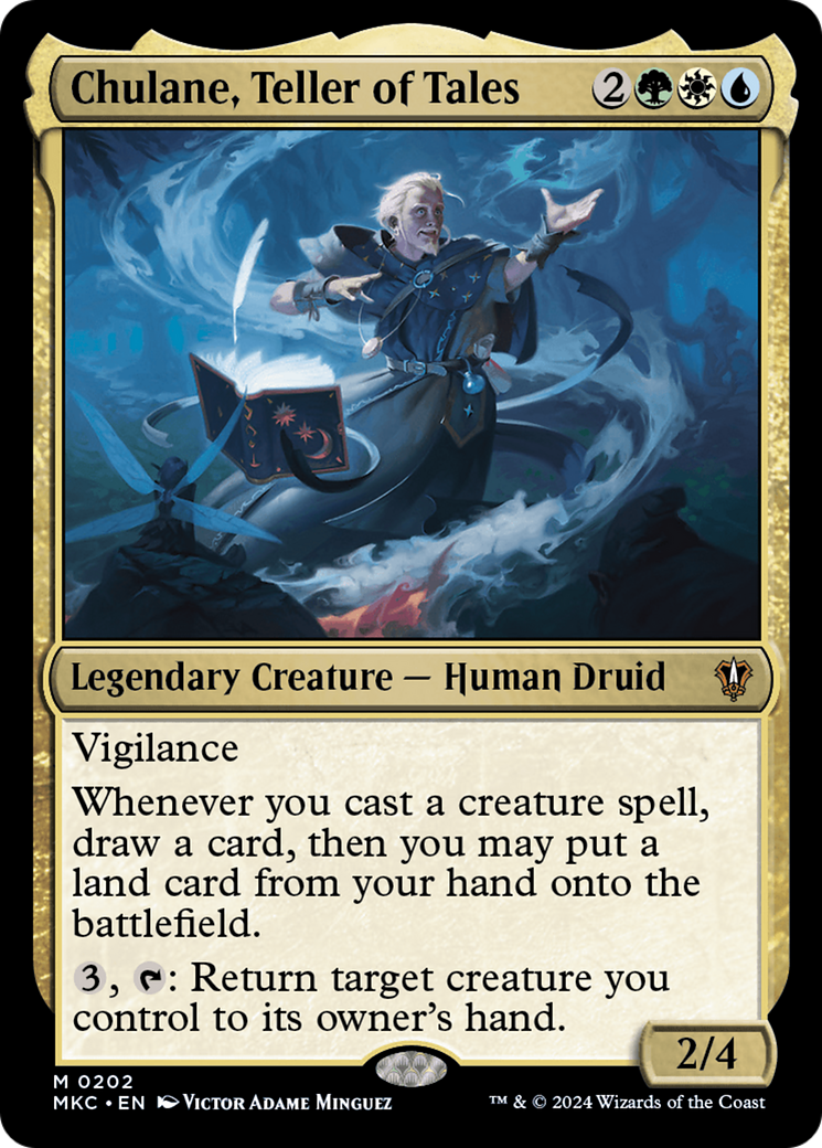 Chulane, Teller of Tales (202) [Murders at Karlov Manor Commander] - Deck Out Gaming
