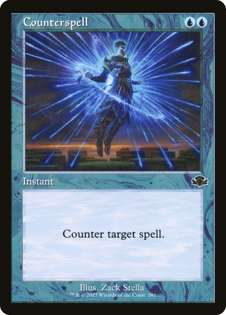 Counterspell (Retro Frame) (281) [Dominaria Remastered] - Deck Out Gaming
