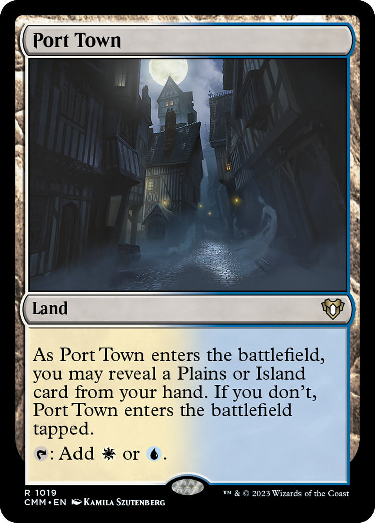 Port Town (1019) [Commander Masters] - Deck Out Gaming