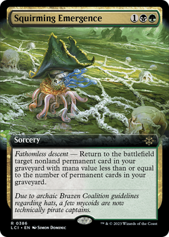 Squirming Emergence (Extended Art) (386) [The Lost Caverns of Ixalan] foil - Deck Out Gaming