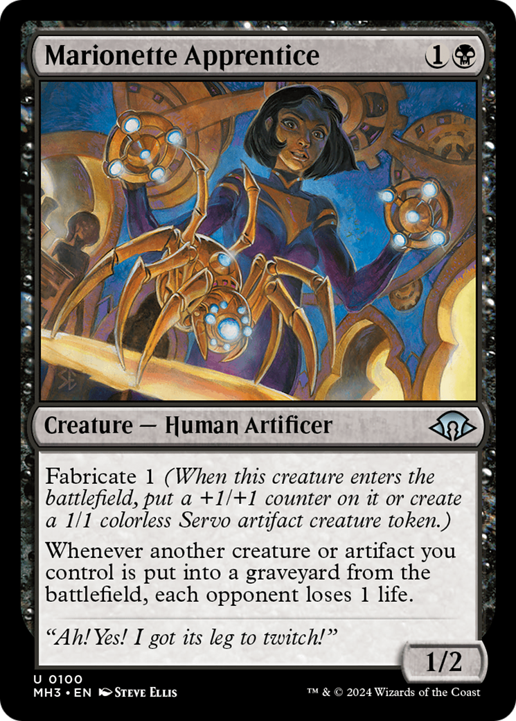 Marionette Apprentice (100) [Modern Horizons 3] - Deck Out Gaming