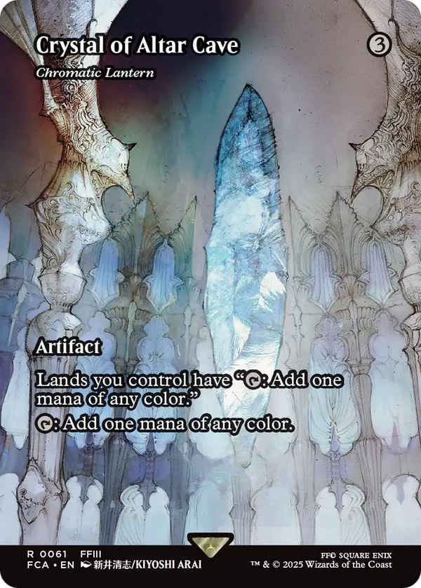 Crystal of Altar Cave - Chromatic Lantern (Showcase) (61) [FINAL FANTASY: Through the Ages] foil - Deck Out Gaming