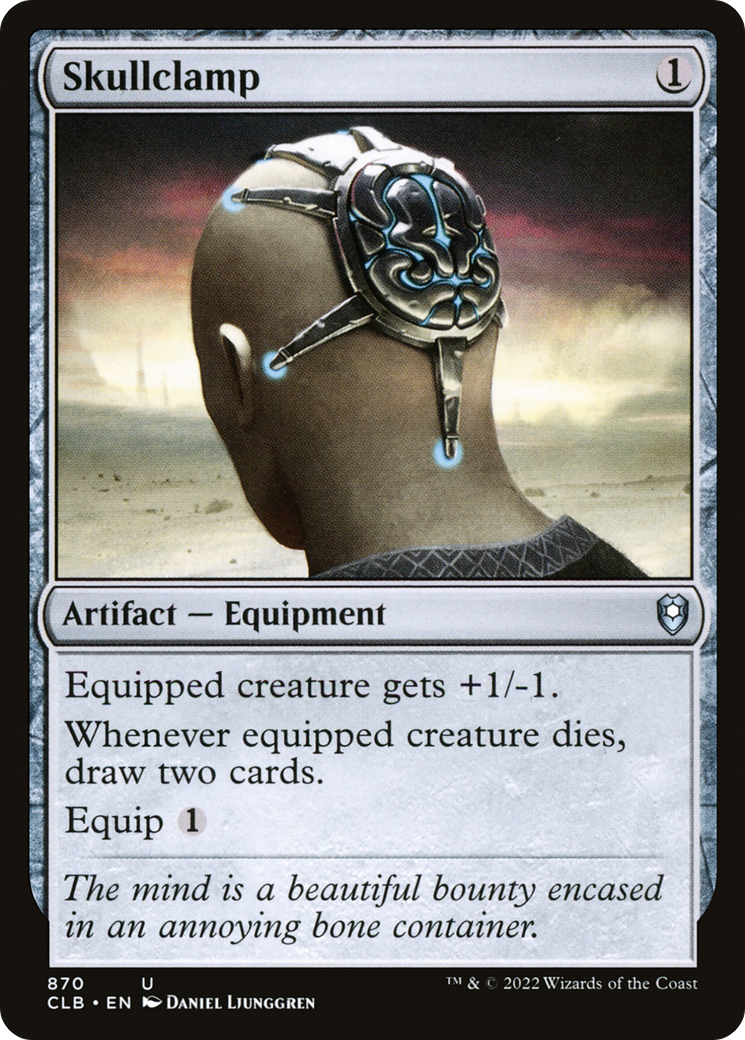 Skullclamp (870) [Commander Legends: Battle for Baldur's Gate] - Deck Out Gaming