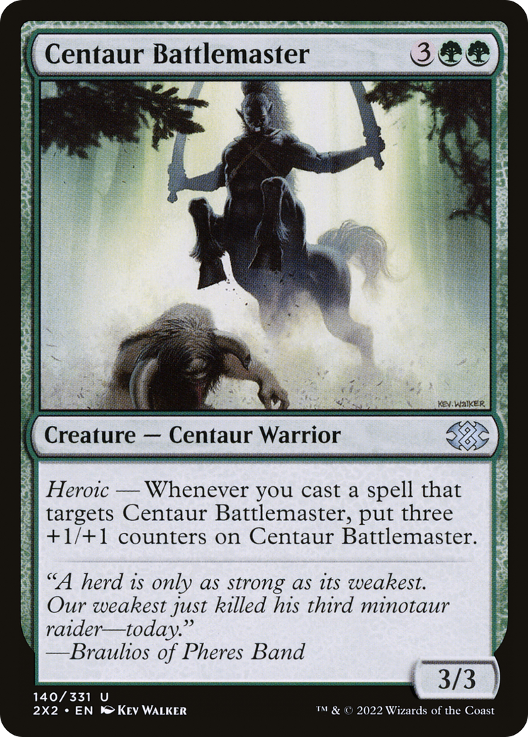 Centaur Battlemaster (140) [Double Masters 2022] foil - Deck Out Gaming