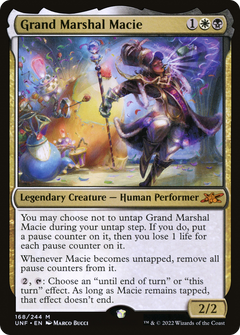 Grand Marshal Macie (168) [Unfinity] foil - Deck Out Gaming