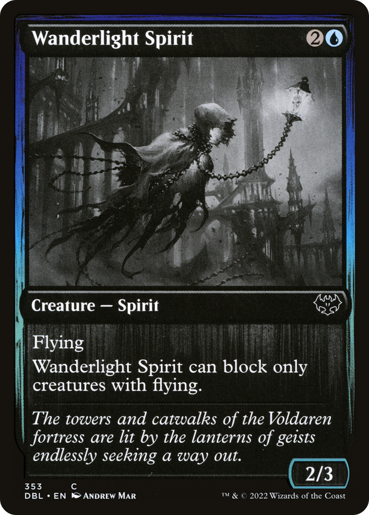 Wanderlight Spirit (353) [Innistrad: Double Feature] - Deck Out Gaming