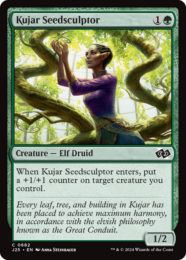 Kujar Seedsculptor (682) [Foundations Jumpstart] - Deck Out Gaming
