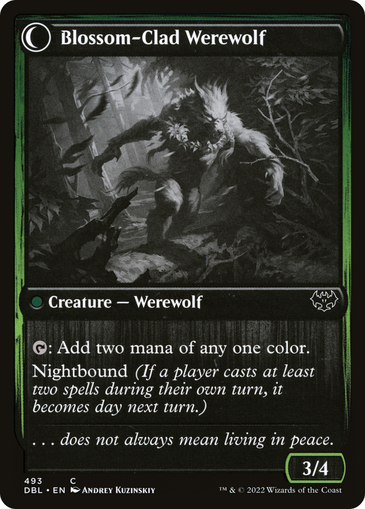 Weaver of Blossoms (493) [Innistrad: Double Feature] foil - Deck Out Gaming