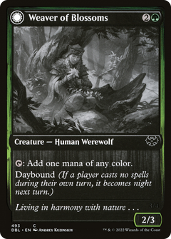Weaver of Blossoms (493) [Innistrad: Double Feature] foil - Deck Out Gaming