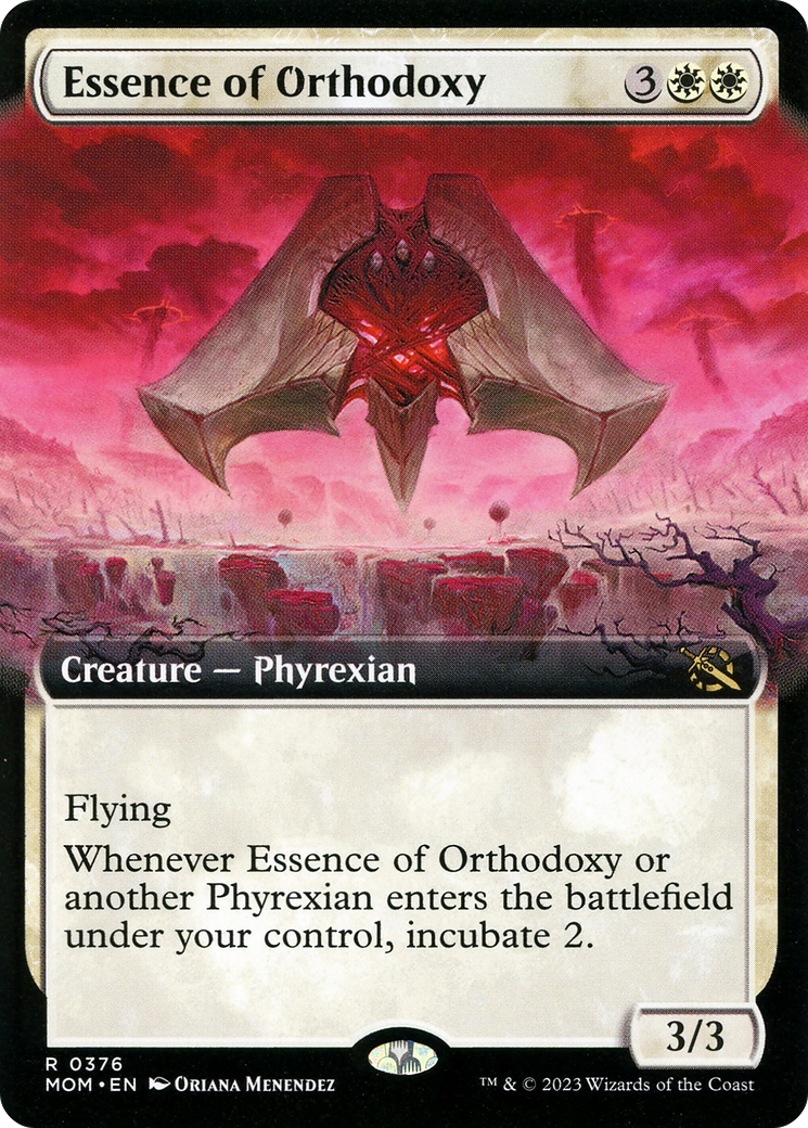 Essence of Orthodoxy (Extended Art) (376) [March of the Machine] - Deck Out Gaming