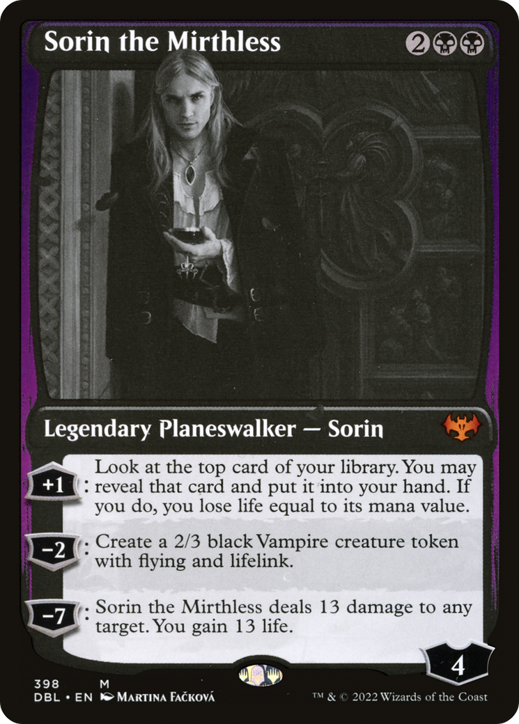 Sorin the Mirthless (398) [Innistrad: Double Feature] foil - Deck Out Gaming