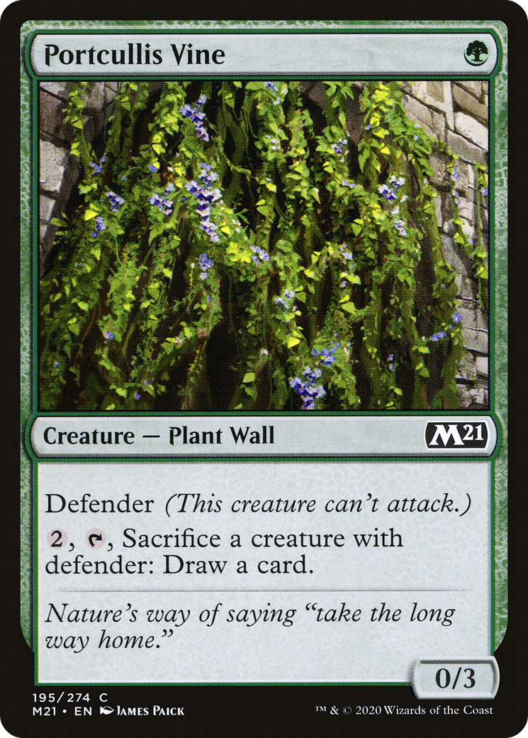 Portcullis Vine (195) [Core Set 2021] - Deck Out Gaming