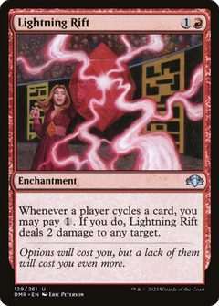 Lightning Rift (129) [Dominaria Remastered] - Deck Out Gaming