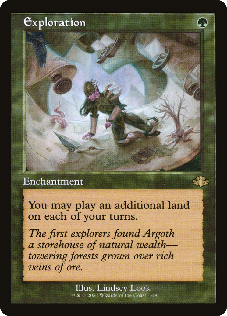 Exploration (Retro Frame) (339) [Dominaria Remastered] - Deck Out Gaming