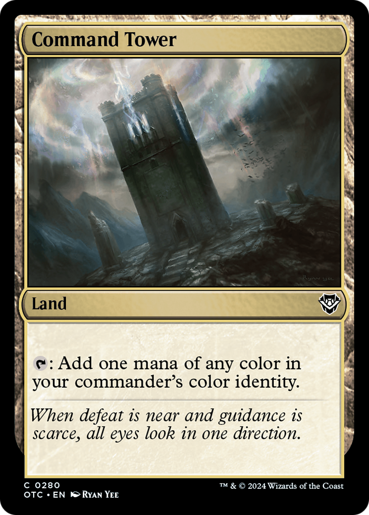 Command Tower (280) [Outlaws of Thunder Junction Commander] - Deck Out Gaming